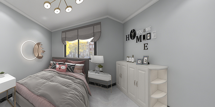 拾贝设计阿丹-现代-装修设计方案