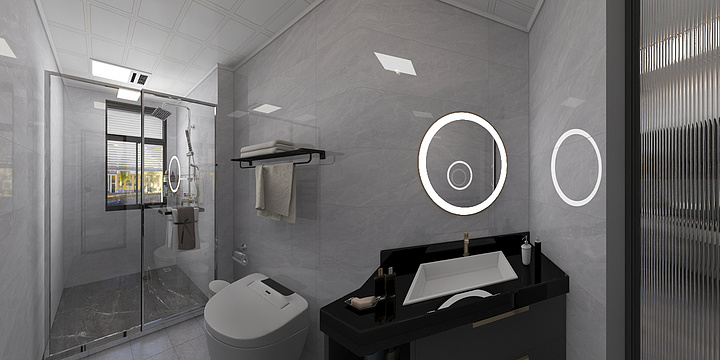 198****0250-越兴府周总雅居实景效果图-装修设计方案