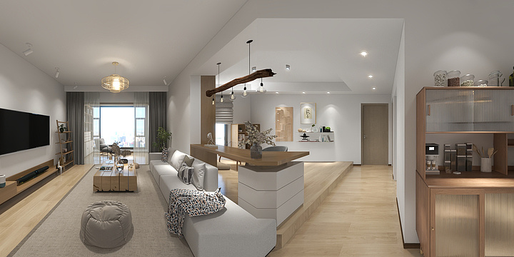 江湖人称小可爱-美的林城-装修设计方案