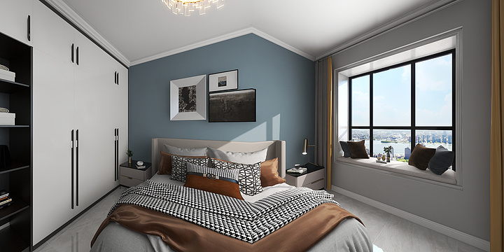 Im设计师-中梁138平米-装修设计方案