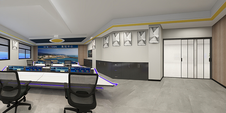 李姜-中广核集控中心，外墙、前台-装修设计方案