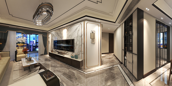 小輝同学-三哥御景苑新中式-装修设计方案