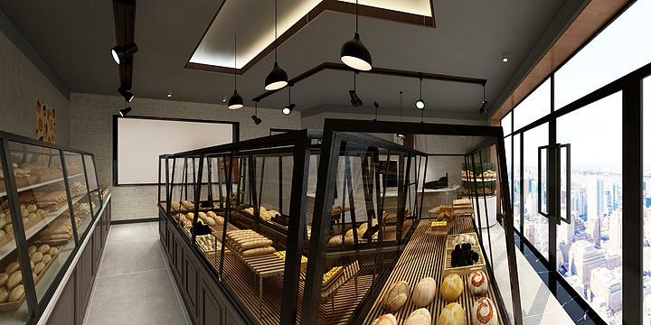 Des丶路人甲-蛋糕店-装修设计方案