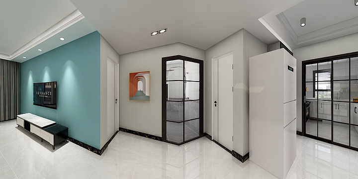 设计师丨李玉磊-光明海上海19#2-703-装修设计方案