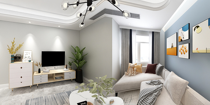 Rhythm1-滨河南岸11-2802-装修设计方案