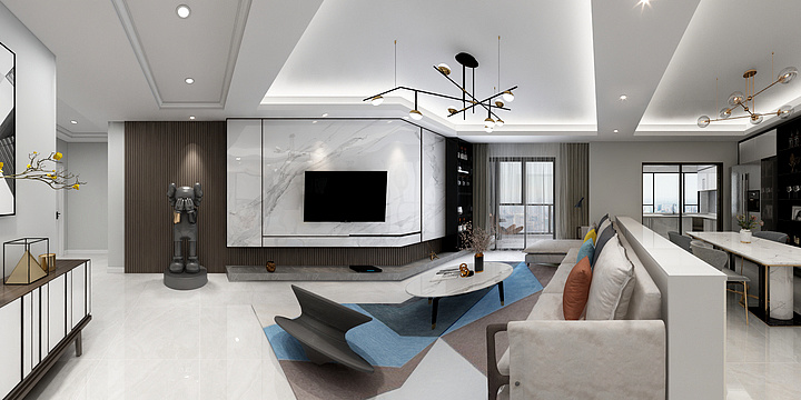 你好洋气-正益地产李先生雅居--装修设计方案