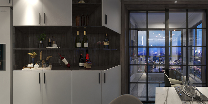 湖南佳鸿装饰-芸庐雅苑801-装修设计方案