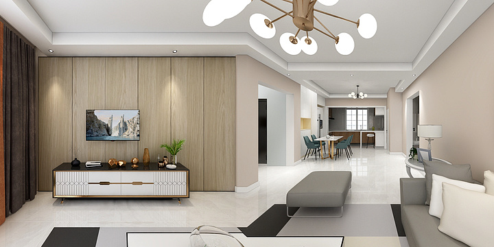 新疆木津建筑工程有限公司-紫美雅和-装修设计方案