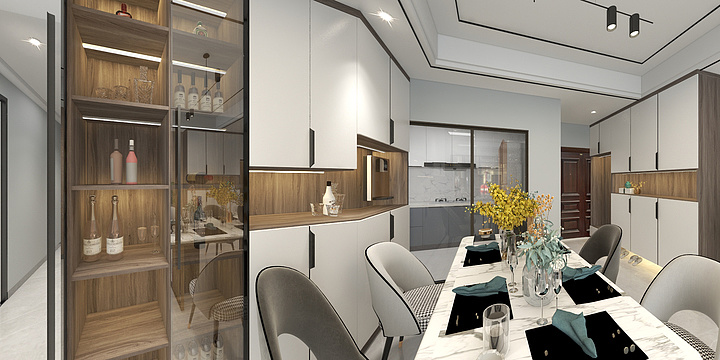 曾刚-华爵装饰-御龙湾-装修设计方案