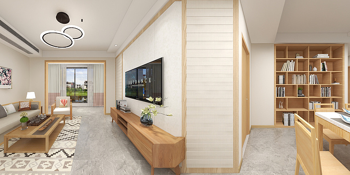 柚子味的西瓜-锦颂华府-装修设计方案