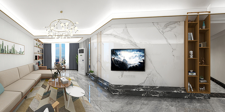 小小设计师12138-万润精装改造效果图-装修设计方案