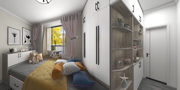 JiHe设计-富民苑3#1601F-装修设计方案