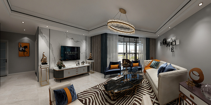 玮嘉建筑装饰-百洋1-1-1401-装修设计方案