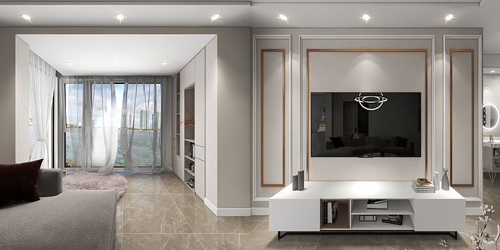 唤尔冰开-现代风简约风-装修设计方案