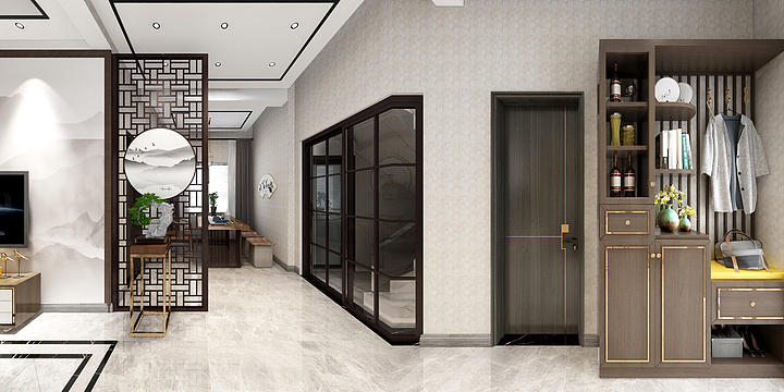 缱绻时光-河扒新村-装修设计方案