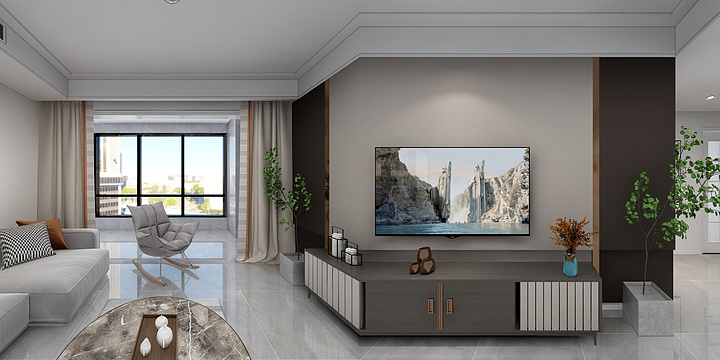 朱金平-金港北岸花墅祖女士-装修设计方案