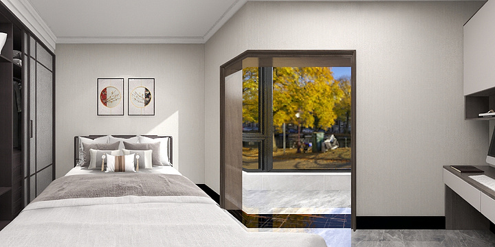 壹號院装饰设计-壹號院装饰公园壹号202-装修设计方案