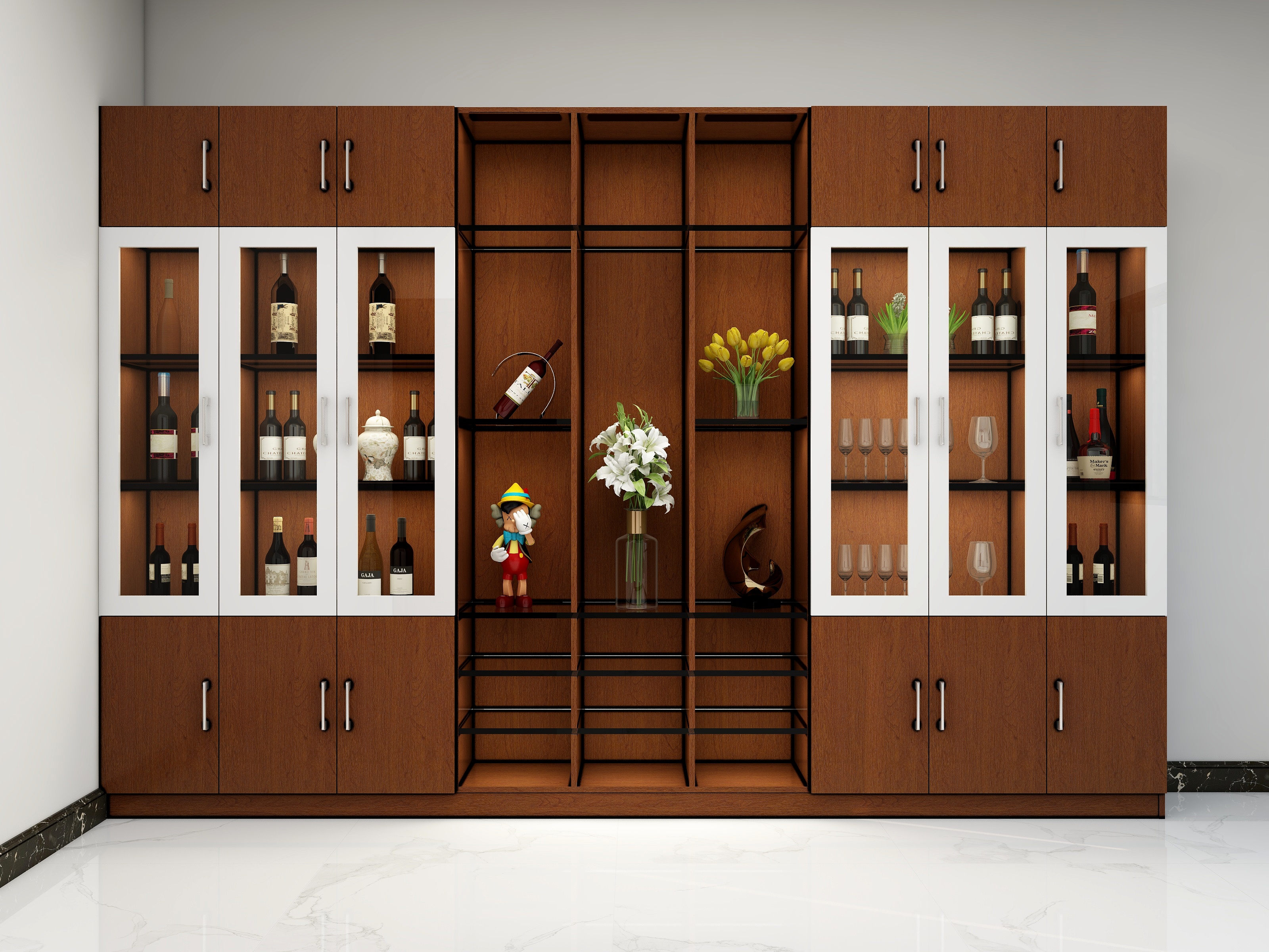 浩缘设计-酒柜-装修设计方案