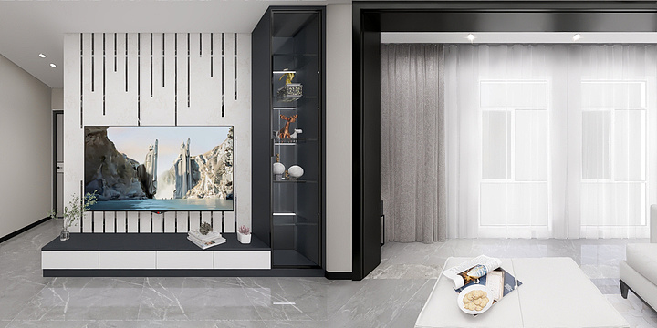 Artist_Roy-瑞和园89.50㎡B户型3室2厅1卫-装修设计方案