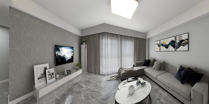 效果图制作789-铜都山庄-装修设计方案