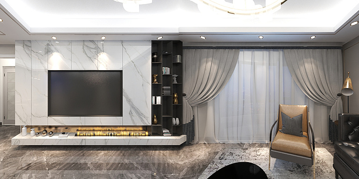 蓝某某-嘉英大厦30N-装修设计方案