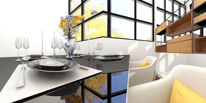 言茶轩1108-未命名户型图-装修设计方案