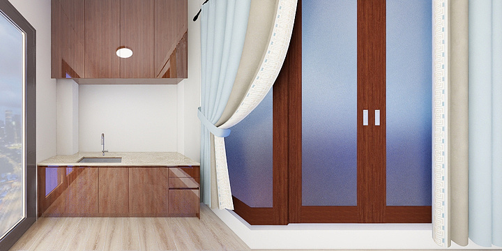 海南伊丽莎建筑装饰工程有限公司-双大-7-B-702-装修设计方案