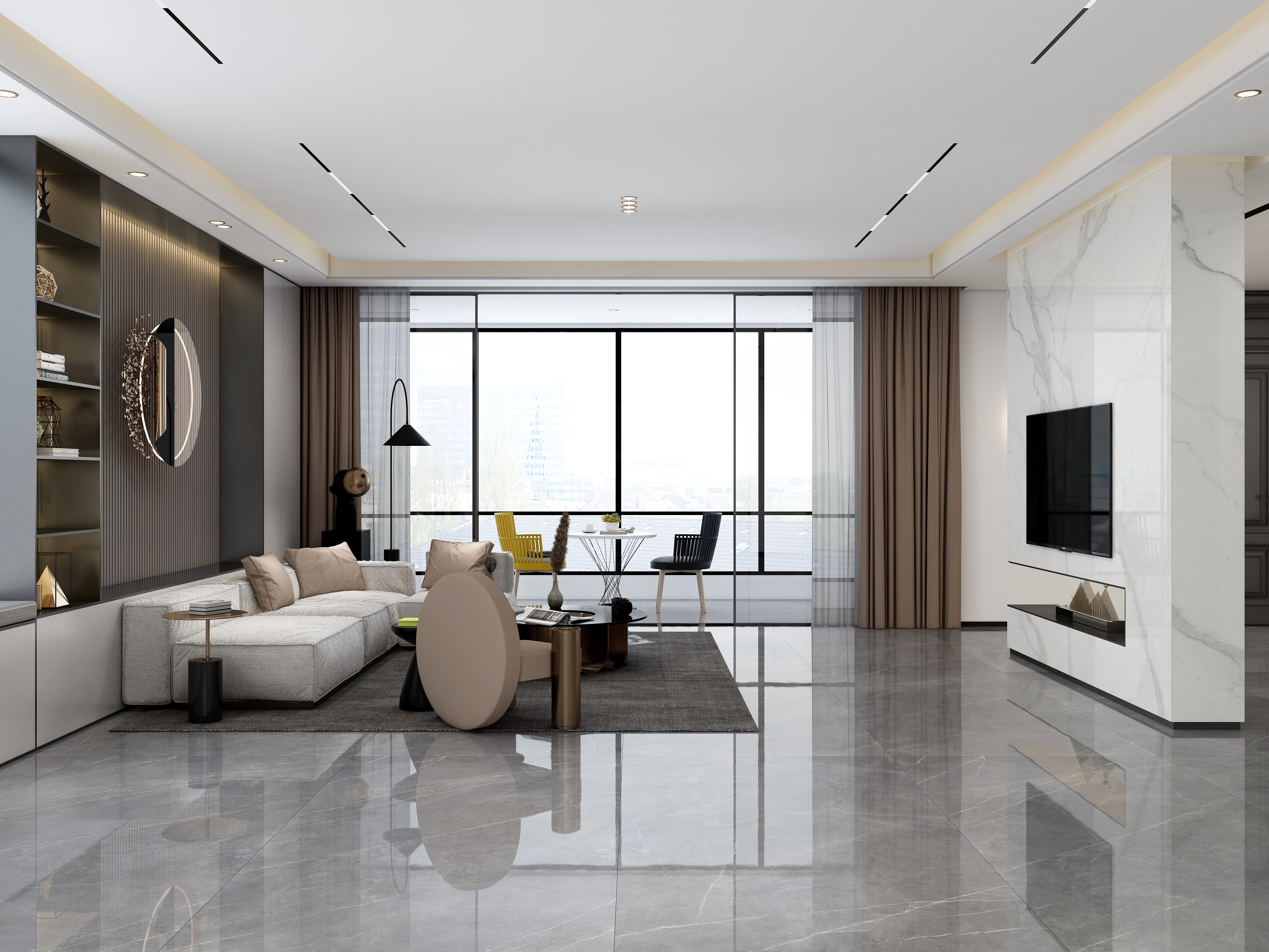 ۞效果图FkYD-别墅-装修设计方案