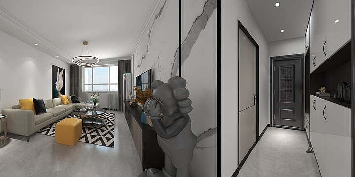 空间设计郑钱钱-唐诗里-装修设计方案