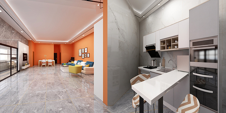 勒布朗詹姆斯AFFJ-东和公寓-装修设计方案