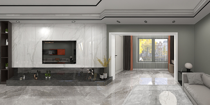 新疆木津建筑工程有限公司-金橡五道--装修设计方案