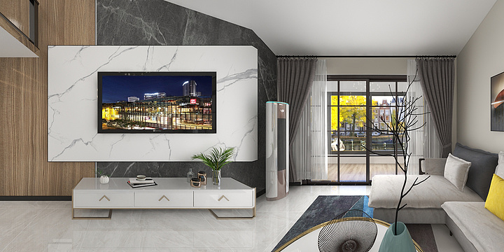 -全案-设计--阳光花园4-2-801-装修设计方案