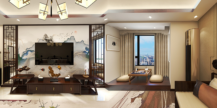 ZHI空间丁设计-云景豪庭-装修设计方案