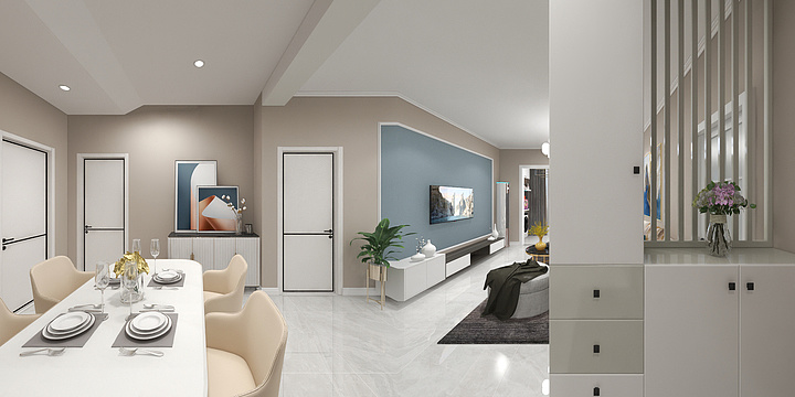 壹方晟居设计-城市印象定稿-装修设计方案