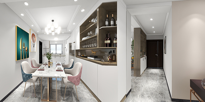 良言末素-锦江花园-装修设计方案