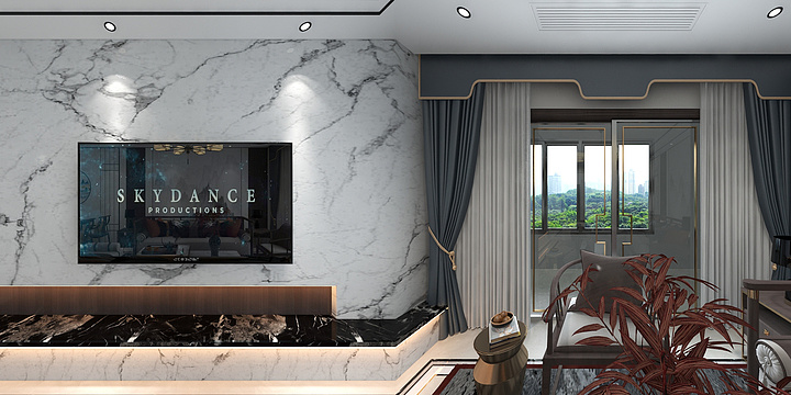 昝雅雯-丽都城-装修设计方案