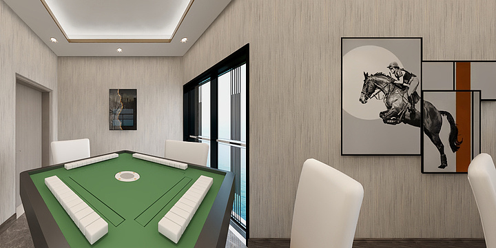 三火王先生-世茂五期9栋1楼-装修设计方案