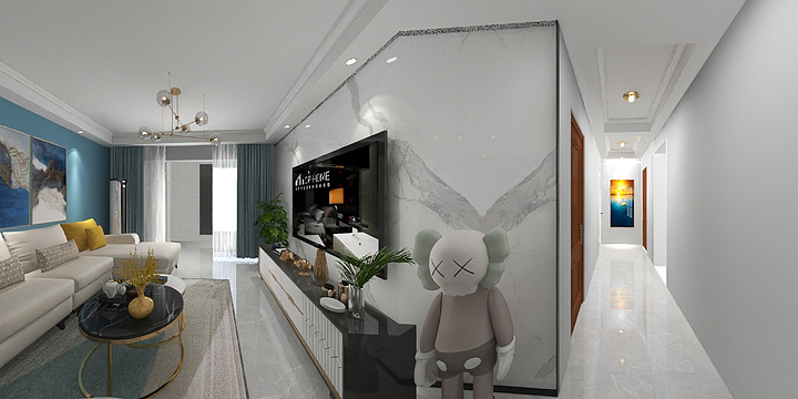 首席设计师金成伟-江山名郡-装修设计方案