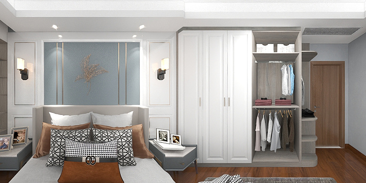 杭州延续空间设计-89平户型-装修设计方案