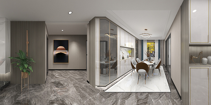 一凡设计-工作室-森林半岛61-4-402-装修设计方案