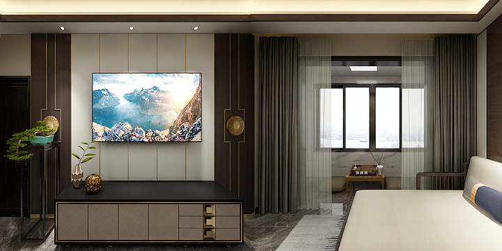 最帅设计总监-上河坊中户-装修设计方案