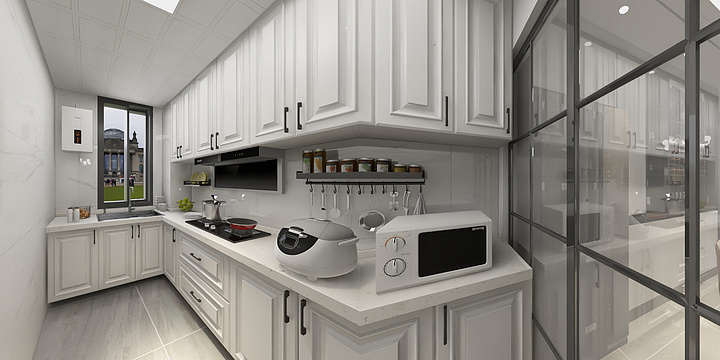 谦禾装饰设计师钟玉海-奥园7栋1606现代风格-装修设计方案