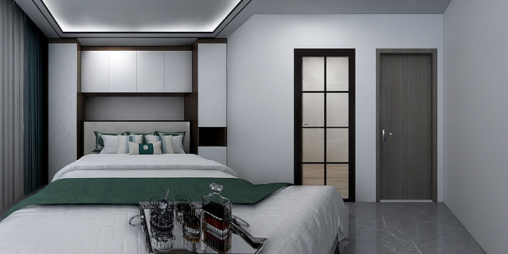 美偲博-铁山岭社区林总雅居-装修设计方案