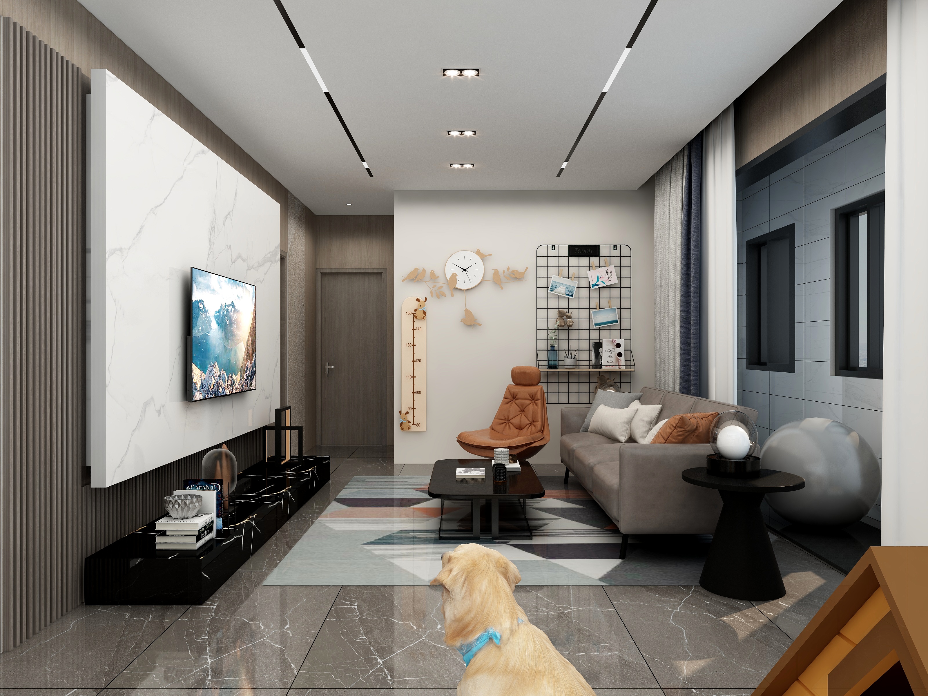 佳乐吖855-瑞和园89.50㎡B户型3室2厅1卫-装修设计方案