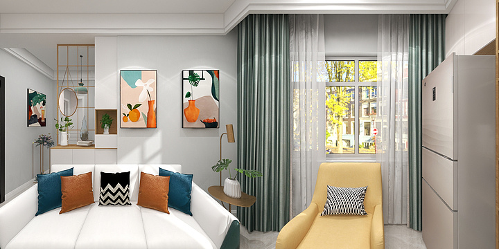 138****8379-皇台二区齐女士修改-装修设计方案