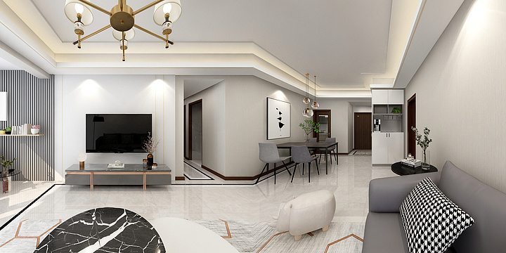 夏雅LXQk-奥园公园府邸-蒋思静56-2-2501-装修设计方案