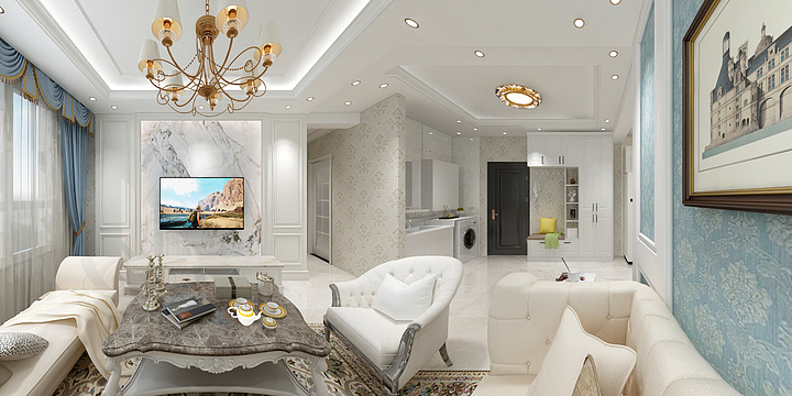 还有以后-盛世豪庭3-1-1201简欧-装修设计方案