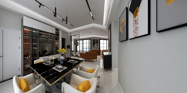 孔亚飞18537501520-郏县新天地李姐-无主灯-装修设计方案