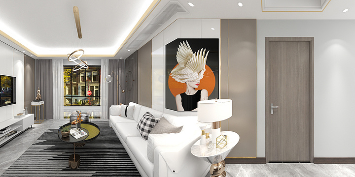 设计师一February-《碧桂园》-现代轻奢-装修设计方案