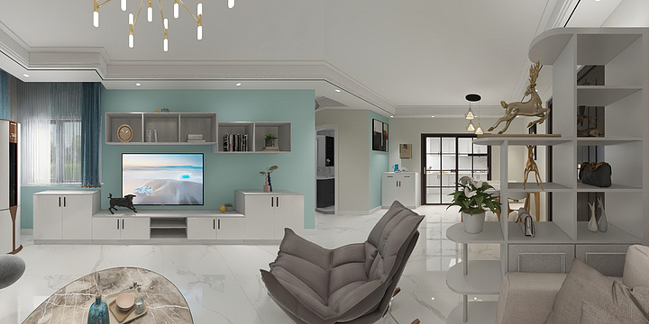 简美家装设计-简美庄园-装修设计方案